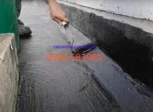 Quét chống thấm nhựa đường